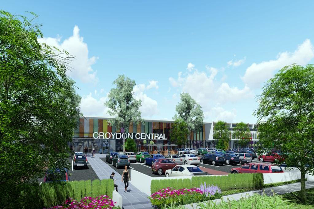 HealthMint Medical Centre at Croydon Central Shopping Centre external image of redevelopment before opening